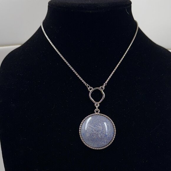 Chico's Jewelry - CHICO'S Blue Aventurine Pendant